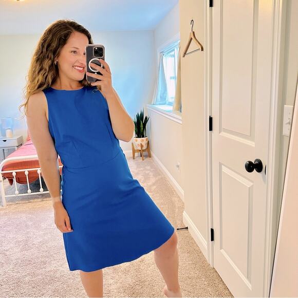 A new day Target Royal Blue Mini Dress Small - Picture 1 of 10